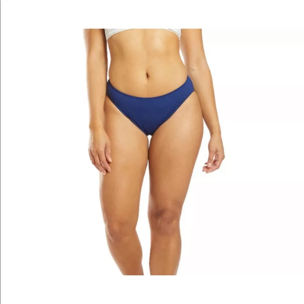 Lauren Ralph Lauren Beach Club Solid Hipster Bikini Bottom Color Sapphire Size 4